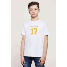 Tshirthane Riverdale 17 Baskılı Unisex Çocuk Beyaz Tshirt