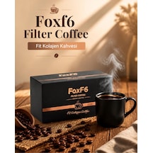 Foxf6 Fit Collagen Coffee Filter Kahve 30 Saşe Pratik Kahve
