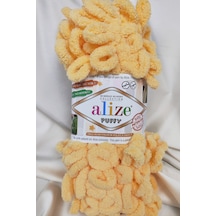 Puffy Limon El Örgü İpi 100gr. 9mt. 5'li Paket - Renk: 509