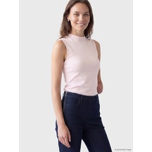 Lcw Limitless Pembe Kolay Giyilebilir Yandan Ve Omuzdan Çıtçıtlı Bluz