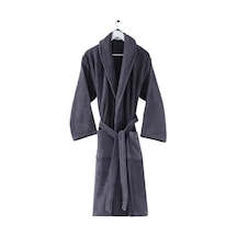 Menderes Home Cotton Collection Bukle Medium Bornoz Düz Antrasit