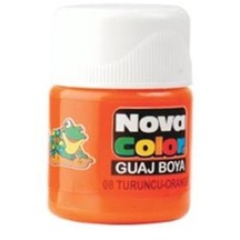 Nova Guaj Boya Turuncu Şişe Nc-110 12'li