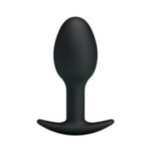 Morgece 8,4 Cm Bilyeli Silikon Anal Plug