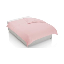 Mer-tim Pamuklu Ranforce Çift Kişilik 200x220 Nevresim Yorgan Kılıfı - Pembe Genel