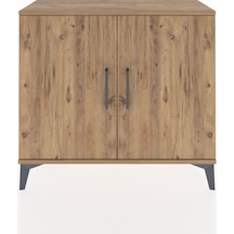 Arges Şifonyer Tek Raflı 2 Kapaklı 88x30x80 Çam-çam Çam