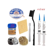 Mechanic Krem Lehim 183 C 42gr Havya Uc Temizleyici Flux Lehim Toplama Cp-3015 Lehim Emme Teli Spatula Stk04