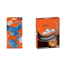 Aqua Blue 2'li Klozet Bloğu 1 X 2 Adet Ve Mr Muscle Yağları Ve Kirleri Eriten Lavabo Açıcı Granül 2 X 50 G