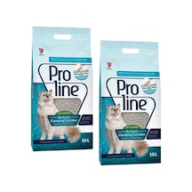 Pro Line Marsilya Sabun Kokulu İnce Topaklaşan Bentonit Kedi Kumu 2 x 10 L