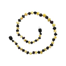 Tesbihane Bal-beyaz Renkli Özel Seri Doğal Form Naturel Damla Kehribar Taşlı Bebek Diş Kolyesi Çok Renkli Tesbihane Bal-beyaz Renkli Özel Seri Doğal Form Naturel Damla Kehribar Taşlı Bebek Diş Kolyesi Çok Renkli