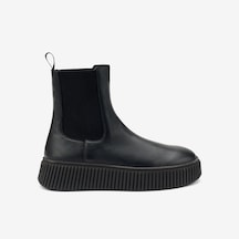Neronero Bot Kadın 40n5 Frau Surf Chelsea Boot Wıth Platform siyah