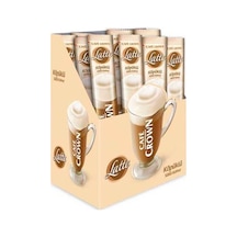Cafe Crown Latte Sütlü Köpüklü Kahve 4'lü 24 x 17 G Cafe Crown Latte Sütlü Köpüklü Kahve 4'lü 24 x 17 G