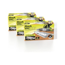 Vmp30 Vacmop Tek Kullanımlık Elektrikli Süpürge Ve Paspas Pedleri, 30 Adet, Beyaz