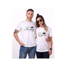 Tshirthane King Queen Tag Sevgili Kombinleri Tshirt Kombini Beyaz