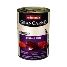 Animonda Gran Carno Senior Sığır Etli Kuzulu Konserve Yaşlı Köpek Maması 400 G