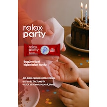Rolox Party - 50 Paket - Özel Günler Ve Partiler Için Kişisel Islak Havlu