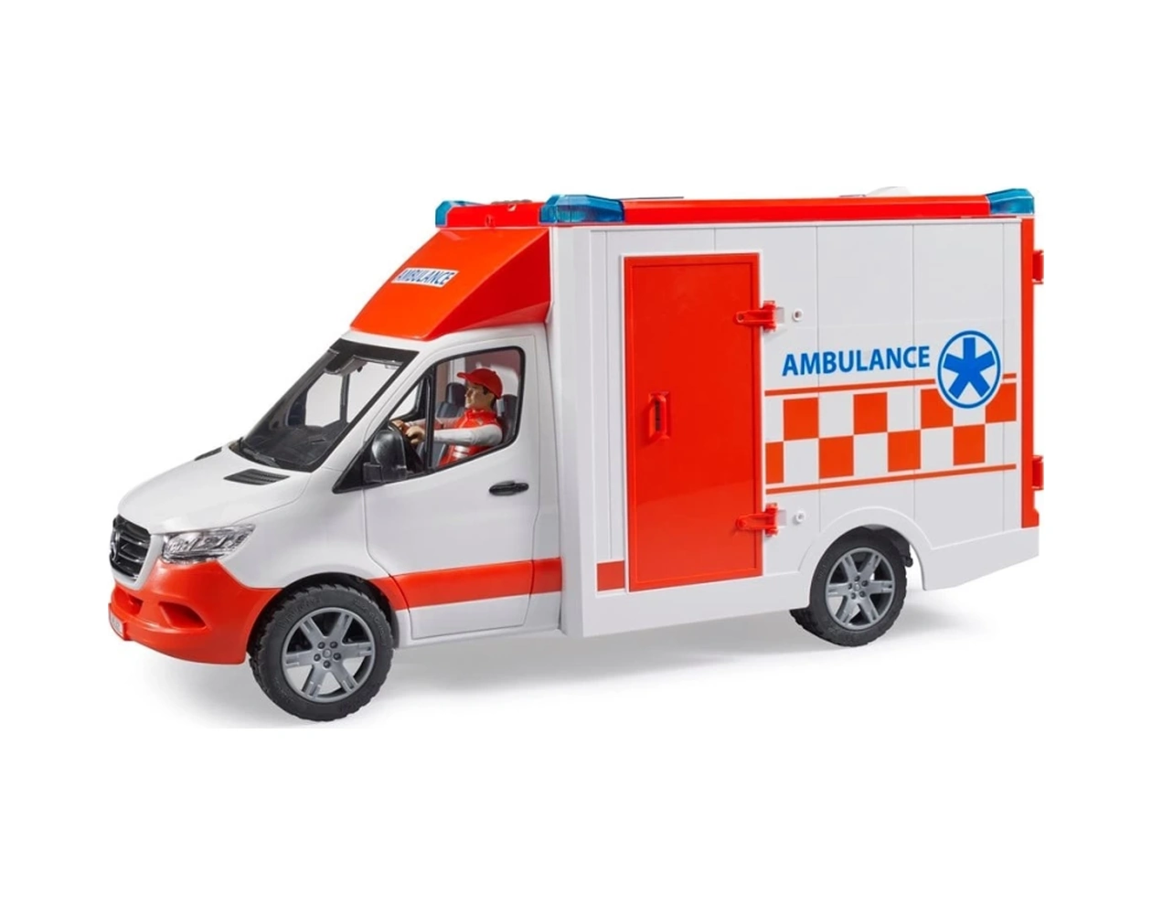Mercedes Benz Sprinter Sirenli Ambulans Ve Ekibi - Özel Seri Br02676 Beyaz
