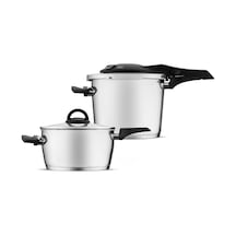 Procook 4+6 Lt Düdüklü Tencere Seti Procook 4+6 Lt Düdüklü Tencere Seti