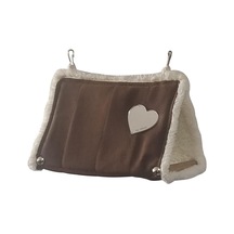Ayrex Akat Cosy Cuddly Papağan-hamağı Küçük Boy Forpus, Sevda, Cennet. Kahverengi & Krem