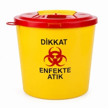 Enfekte Atık Kovası 5lt