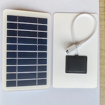 Dashanshop 1 Adet 2w Usb Taşınabilir Güneş Panelli Powerbank, Kamp Seyahat Acil Şarj