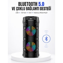 Kompakt Ve Şık Tasarımlı Taşınabilir Hoparlör Yeni Nesil - Lisinya