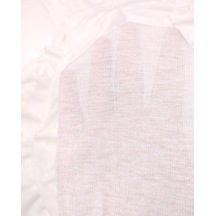 % 100 Lyocell 70gr/m2 İnce Tiril Tiril Örme Kumaş Elbiselik & Bluzluk 140x200cm-12319 Beyaz
