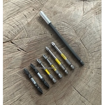 Dwk Ph2 Bits Uç Mıknatıslı Phc Yıldız Uç Ph2 Sac Vida Sıkma Ucu 65mm 7li