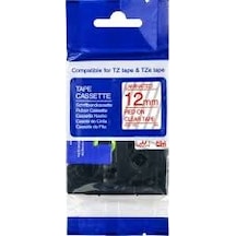 Krt-Muadil Aze-132 12 MM Şeffaf Üzerine Kırmızı Lamina 8  Metre