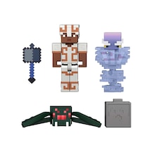 Jkk15 Hlb21 Minecraft 3lü Aksiyon Figür Seti 8 Cm