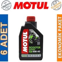 Motul Scooter Expert 10W-40 Ma 4t 1 L 4 Zamanlı Motor Yağı 6 Ad