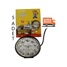 5 Adet Off Road Sis Farı - 14 Led Yuvarlak Çalışma Lambası