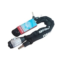 Motosiklet 6 Mm x 200 Cm Zincir Kilit Zhongli Anahtarlı 2 Metre