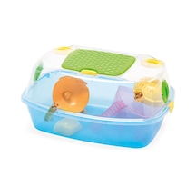 Imac - 564 - Yo-yo Plus Plastik Hamster Kafesi - Muratech - Mavi 54x39x27cm