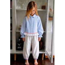 Gökjoy Kids Wear Mavi Cizgili Takım Mavi Mavi