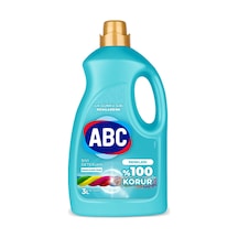 Abc Sıvı Bakım Deterjanı Renkliler 50 Yıkama 3000 Ml Diğer