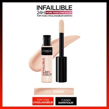 Infaillible Tüm Yüze Uygulanabilir Kapatıcı - 323 Fawn Çok Renkli