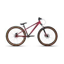Carraro Bandıt Özel Seri Akrobasi Bisikleti 310h Hd 26 Jant 1-v Mat Koyu Kırmızı Siyah Çok Renkli