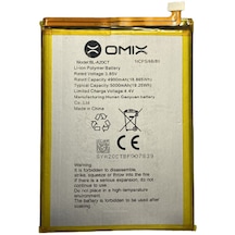Axya Omix X500 Pil Batarya 5000 Mah