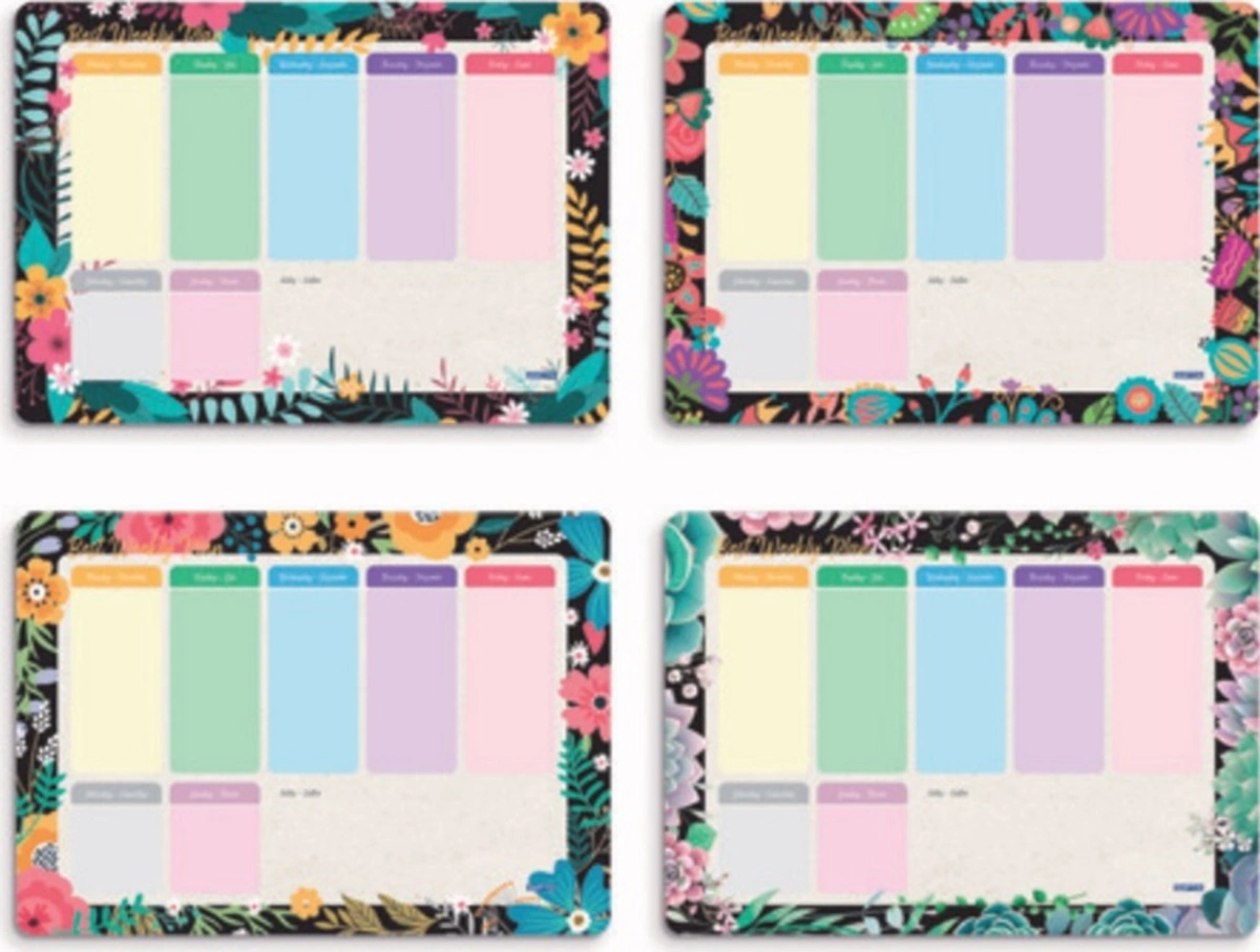 Best Weekly Plan 17x24 Haftalık Planlayıcı Diğer