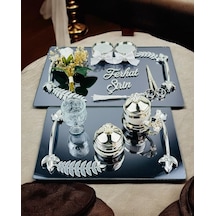 Elegance Nişan Tepsisi Ve Söz Nişan Tepsisi Beyaz Beyaz
