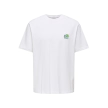 Only & Sons Pokemon Life Erkek Beyaz Tişört 22037659-bwg Beyaz