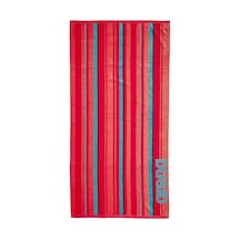 Beach Towel Multistripes Iı Unisex Kırmızı Antrenman Havlu 007302200 Çok Renkli