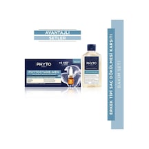 Cyane Erkek Tipi Kronik Saç Dökülmesine Karşı Bakım Serumu & Saç Dökülmesi Karşıtı Şampuan Seti