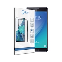 Samsung Uyumlu Galaxy C7 Pro Tam Kaplayan Fibernano Ekran Koruyucu (520647293) 20 Tl Fark Ile Apple  iPhone Hızlı Şarj Kablosu