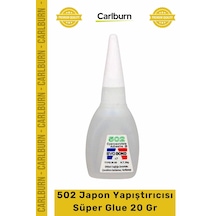 Yapıştırıcı Hızlı Kuruyan Profesyonel Güçlü Etkili 502 Japon Yapıştırıcısı Süper Glue 20 Gr
