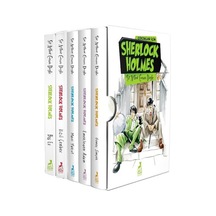 Çocuklar İçin Sherlock Holmes Seti-5 Kitap Takım - Sir Arthur Conan Doyle - Ren Kitap