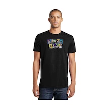 Kpop Aesthetic Shinee Baskılı Siyah Erkek Tshirt