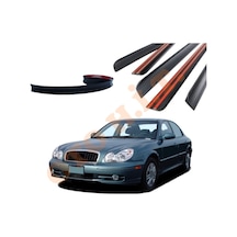 Hyundai Sonata 02-05 Uyumlu Bagaj Üstü Spoiler Mat Siyah