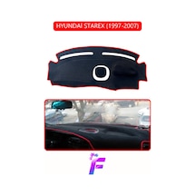 Hyundai Starex 1997-2007 Araca Özel Torpido Örtüsü Kolay Montaj Güneşten Korur Koruma G69 Kırmızı
