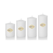 4 Lü Set Mum Beyaz Çap :5 cm